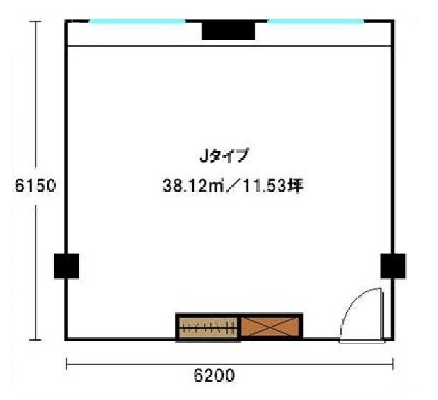 アイオス五反田アネックス602 間取り図