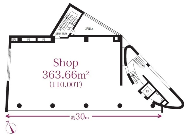 アルテカプラザ原宿3F 間取り図