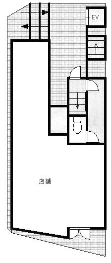 レジディア目黒Ⅲビル101 間取り図