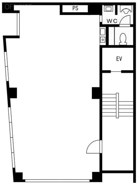 ダイアビル1F 間取り図