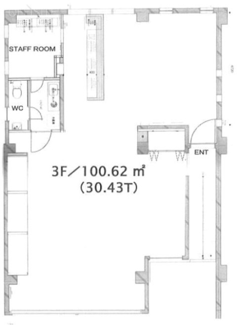 南青山NKビル3F 間取り図