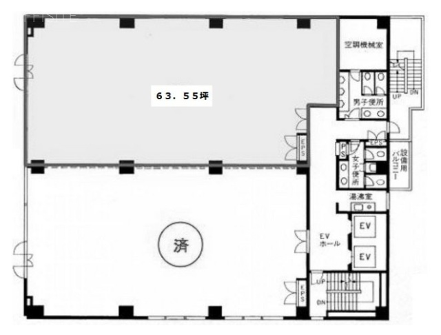 第3須三(スサン)ビル4F 間取り図