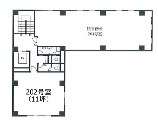 ペガサスミシンビル202 間取り図