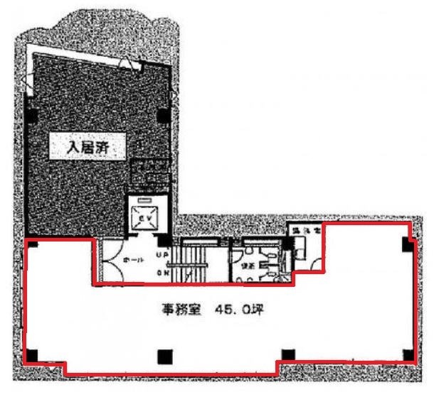 日光ビルB 間取り図