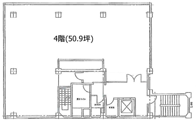 依田忠ビル4F 間取り図