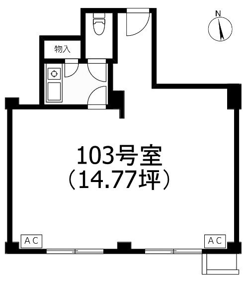 セントラル青山103 間取り図