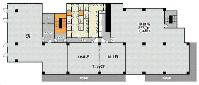 新陽ビル5F 間取り図