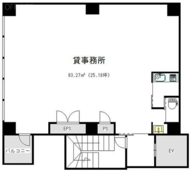 将泰庵ビル4F 間取り図