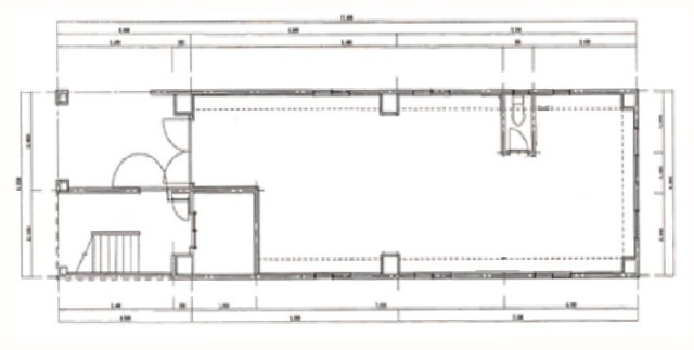 TCRE両国1F 間取り図