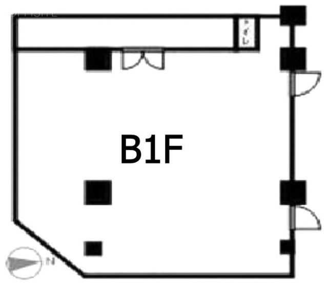 KIビルB1F 間取り図
