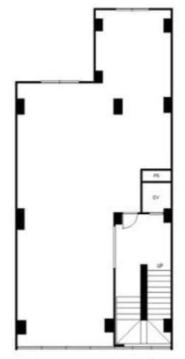 第40イチオクビル3F 間取り図