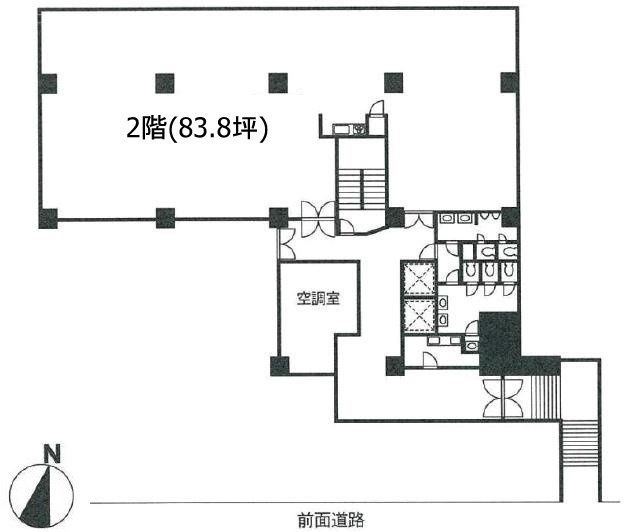 不二ハイツビル204 間取り図