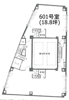 ナカニシビル601 間取り図