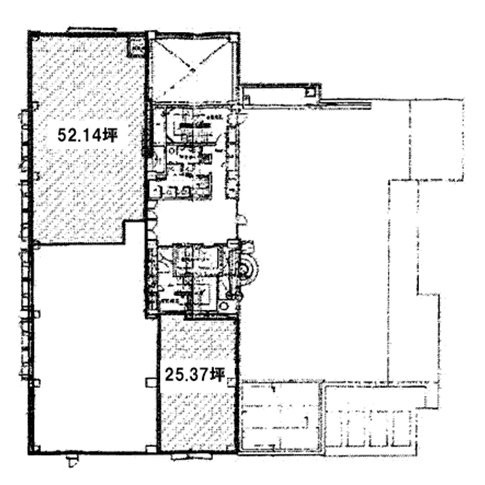 青山小原ビル4F 間取り図