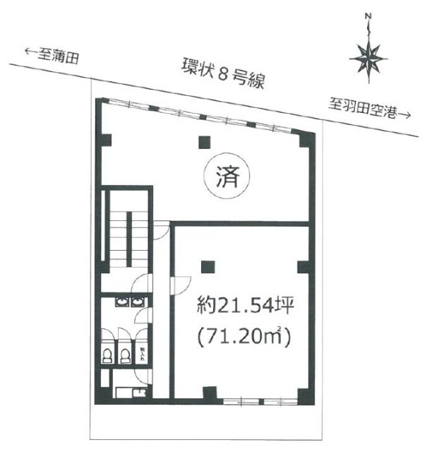 SKビル4F 間取り図