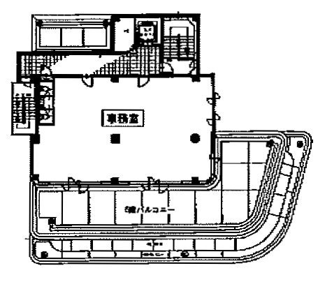 花菱平河町ビル5F 間取り図