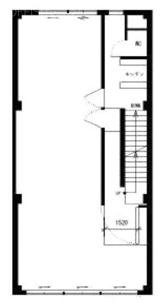 内田ビル3F 間取り図