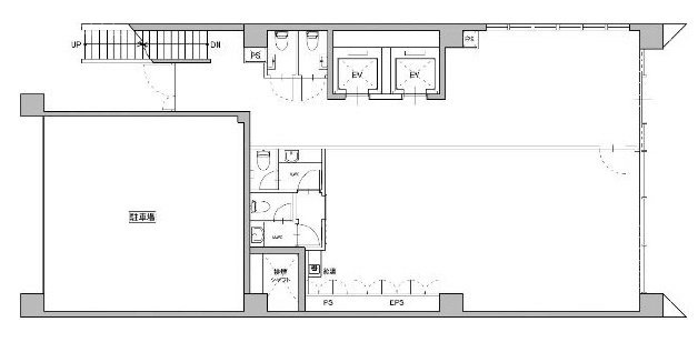 北大手町スクエア1F 間取り図