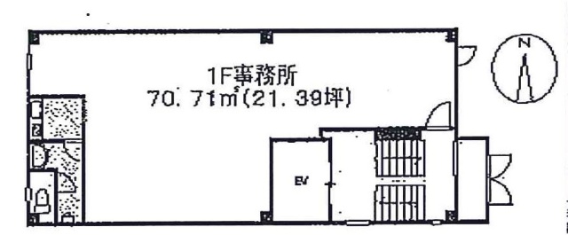 ガーデン第1ビル1F 間取り図