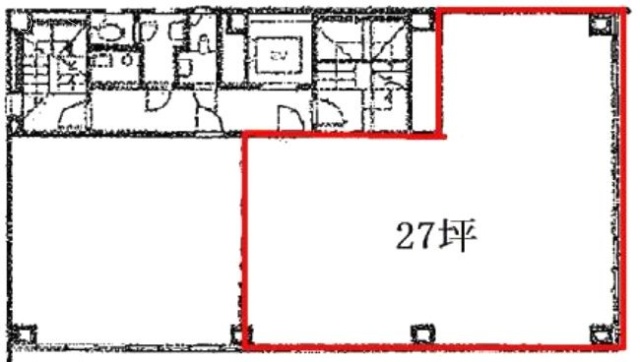 鈴丸ビル2F 間取り図