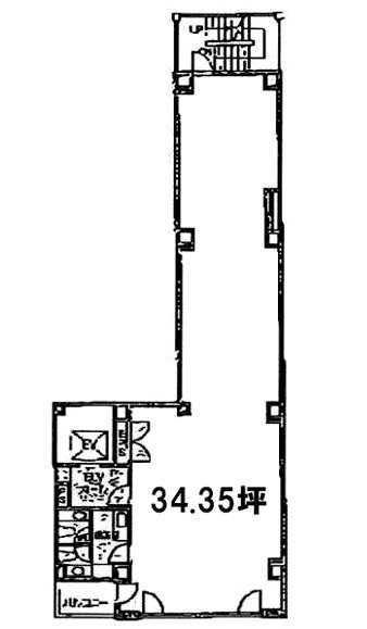 ヒューリック八重洲通ビル7F 間取り図