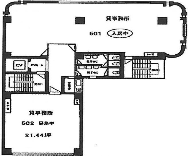 リンレイ日本橋ビル502 間取り図