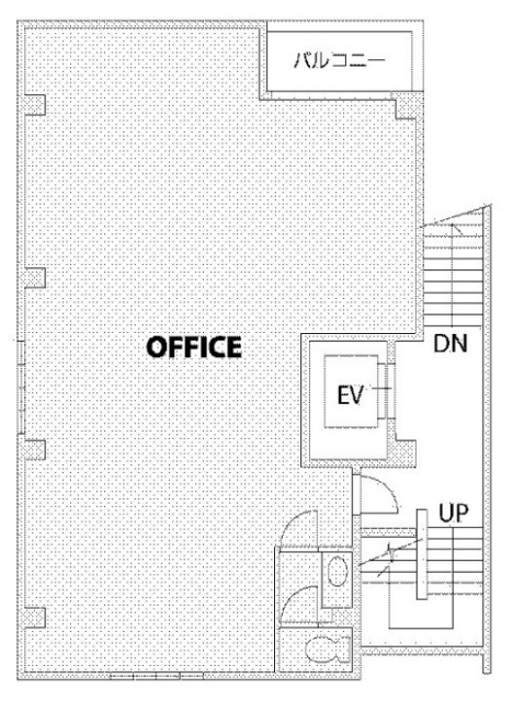 井上ビル2F 間取り図