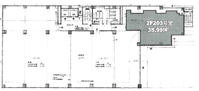 KDX芝大門ビル203 間取り図