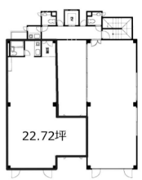 代々木オーシャンビル3F 間取り図