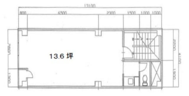 木村実業第3ビル3F 間取り図