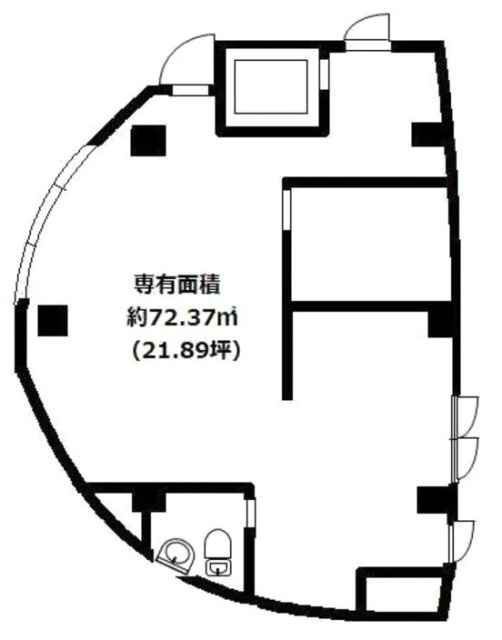 トゥワォン代官山3F 間取り図