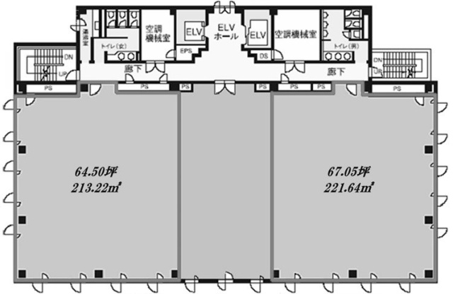 西台NCビル403 間取り図