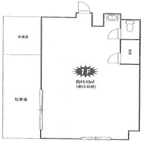 ミナミビル1F 間取り図