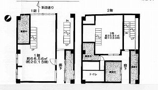 タック馬喰町103 間取り図