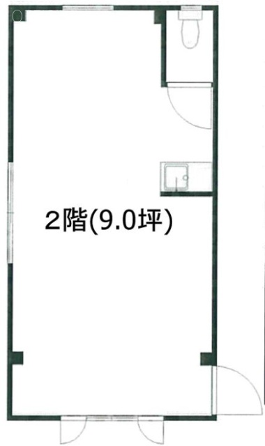 小野ビル2F 間取り図