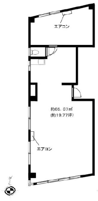 せきど南口ビル4F 間取り図