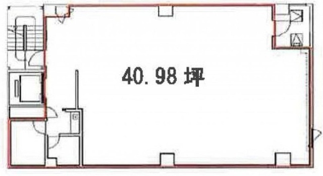 陽光銀座三原橋ビル3F 間取り図