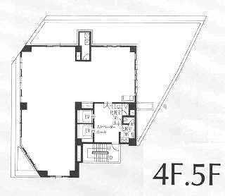 AD高田馬場ビル4F 間取り図