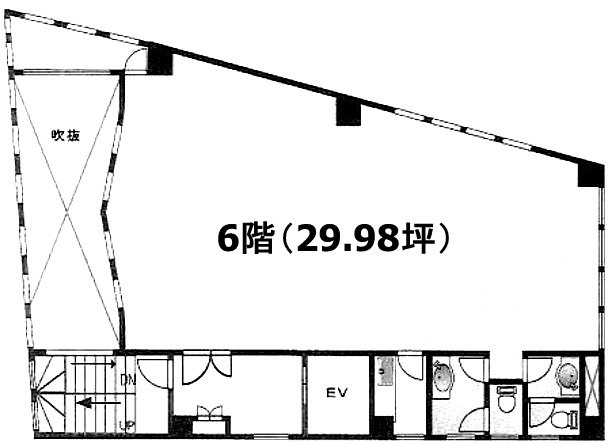 ワイズコート南台6F 間取り図