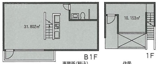 ワイズキューブビルB 間取り図
