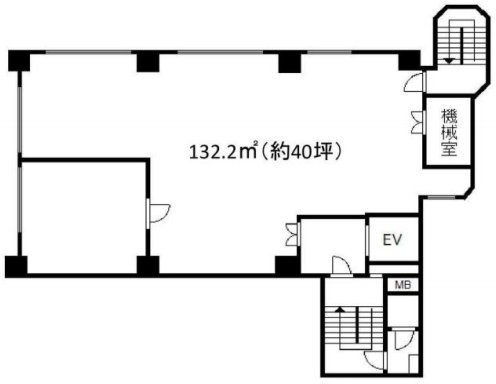 小室ビル5F 間取り図