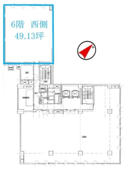 アーク銀座ビル西 間取り図