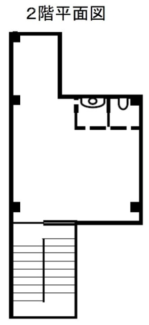 大地ビル2F 間取り図