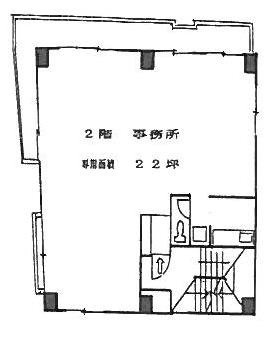 タカノビル201 間取り図