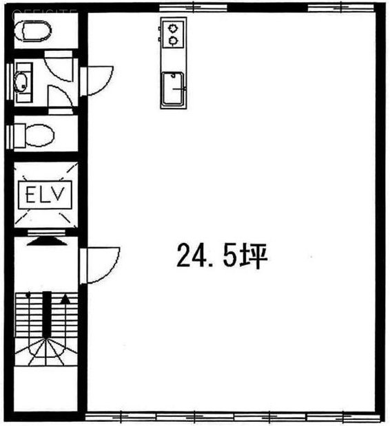 GRAND赤坂(藤貫ビル)4F 間取り図