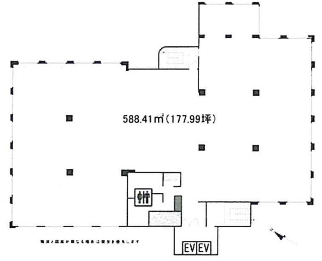 ソシオ砂子ビル4F 間取り図