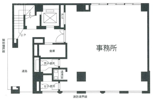 第2成瀬秋葉原ビル1F 間取り図