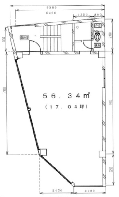 弘益社ビル3F 間取り図