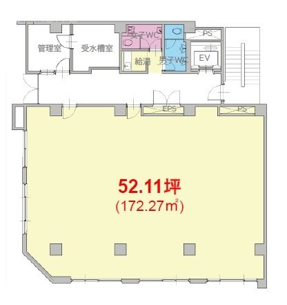 八重洲KHビル1F 間取り図