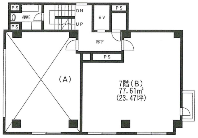 ファーストビルB 間取り図